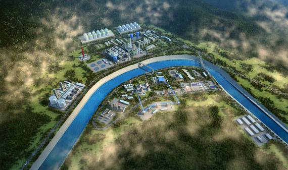 延能化工业区鸟瞰